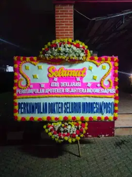 WD067 - Karangan Bunga papan ucapan selamat