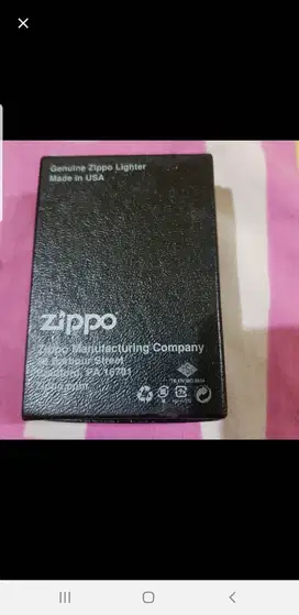 Zippo made in USA