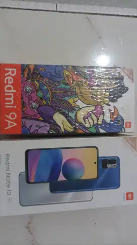 Xiaomi Redmi 9a 2/32 Fullset Redmi Note 10 5G 7/128 Fulset