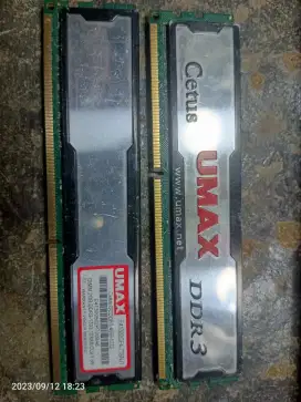 UMax Memory Ram PC DDR3 4GB PC1333