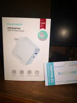 Charger Ravpower Dual port PD 45 w