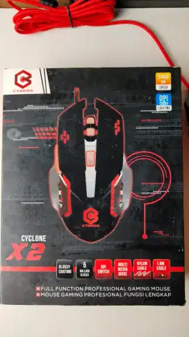 Cyborg Mouse Gaming USB Cyclone X2