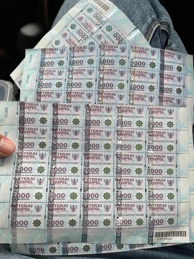 Materai 3000 original