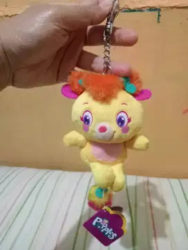 Gantungan kunci boneka Yellow popples  keychain