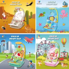 Bouncer baby,ad music&getarnya sperti dpijat(Infant Seat Music&Soothe)