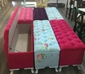 Stool box panjang Bench