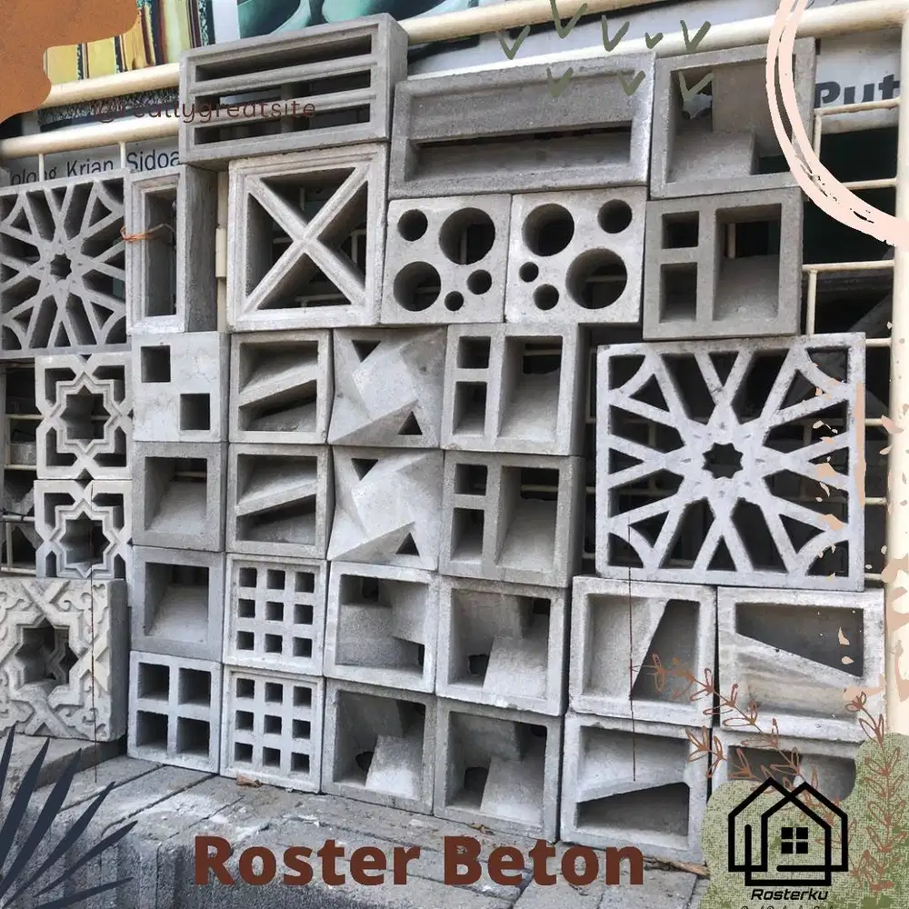 ROSTER/LOSTER Beton Minimalis Manis Terlaris