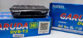 SET BOX TV DIGITAL DVB T2/WIFI/STB//MATRIX GARUDA BIRU