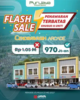 Ruko cendrawasih Baru harga promo abis Cicil 18x