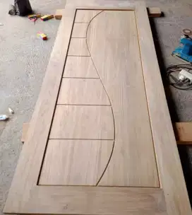 Pintu kayu jati. Asli..