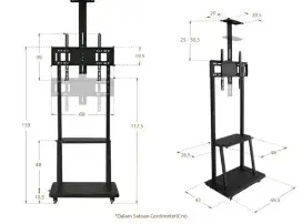 Standing Bracket TV 70inch