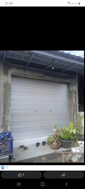 Mungkin butuh pintu rolingdoor