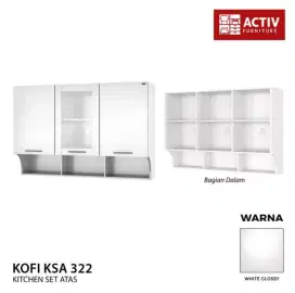 KITCHEN SET ATAS 3 PINTU SWING 322 ACTIV