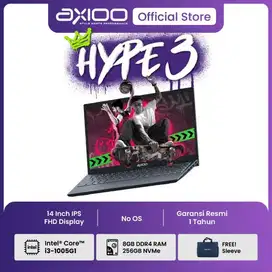 Kredit Laptop Axioo Hype 3 Murah Spek Gaming Tanpa DP Bunga 0%