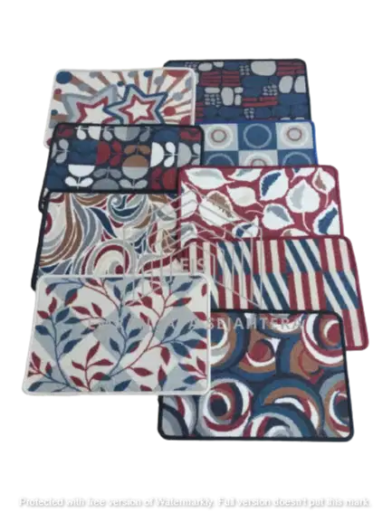 Keset Gel Motif Minimalis/Keset Anti Slip [Emran Jaya Sejahtera]