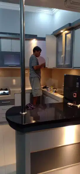 Dapur minimalis produksi sendiri