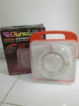 Lampu Emergency-Rechargeable Emergency Lantern 52 LED High-bright