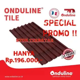 Onduline tile red promo