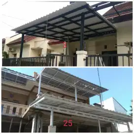 Canopy pintu pagar tralis dl