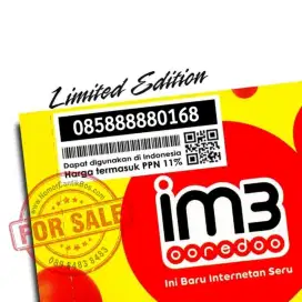 Nomor Cantik Indosat im3 SUPER I LU FA 168