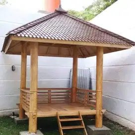 GAZEBO KAYU BANDUNG