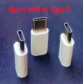 Converter dari Micro Usb ke type C Rp.10rb dpt 3 pc