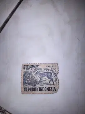 Prangko kantjil kecil