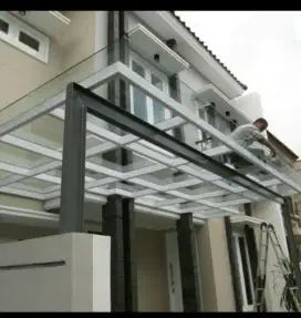 Canopy kaca sunglas,canopy alderon,canopy solarflat'bajaringan spandek