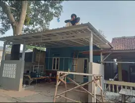 Melayani pemasangan kanopi bajaringan & rangka rumah