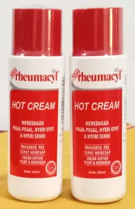 Neo Rheumacyl Hot Cream untuk pegal linu, sakit otot, sakit sendi, dll