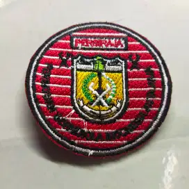 Emblem patch bordir persiraja banda aceh