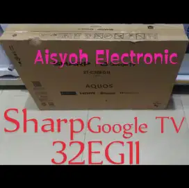 Google TV Sharp 32 inci garansi 5 tahun