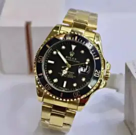 Rolex supmariner  jam tangan pria, anti air, tanggal hidup