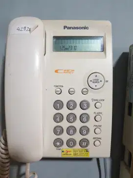 Telepon Display ID Caller Panasonic bisa tuk Telpon Rumah Kantor PABX