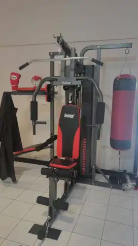 Homegym 3 Sisi Home Gym Multifungsi + Samsak - Alat Gym Rumahan