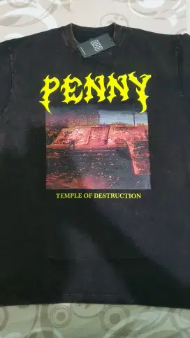 Penny Jakarta temple tee washed size M