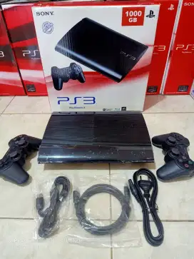 PS3 SUPER SLIM HDD 500 LENGKAP TINGGAL MAIN