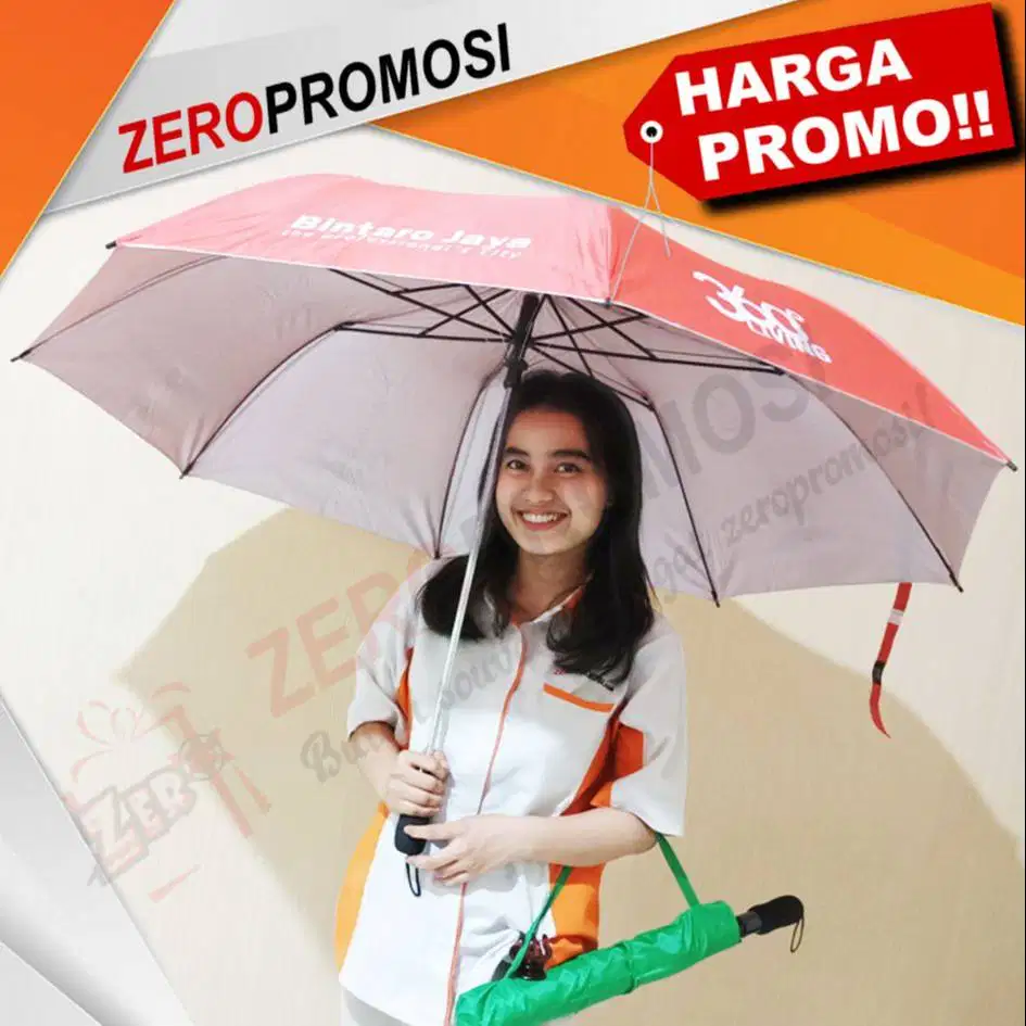 Payung Promosi Model Golf Besar L2 915 Custom Murah