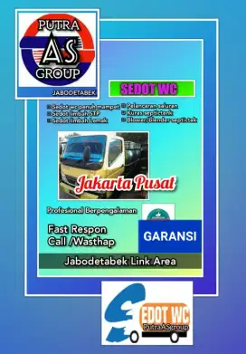 SEDOT WC-BUANG PUING-LIMBAH LEMAK BLOWER KURAS SEPITENG SALURAN MAMPET