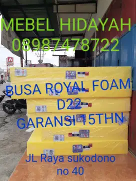 Kasur busa royal foam d22