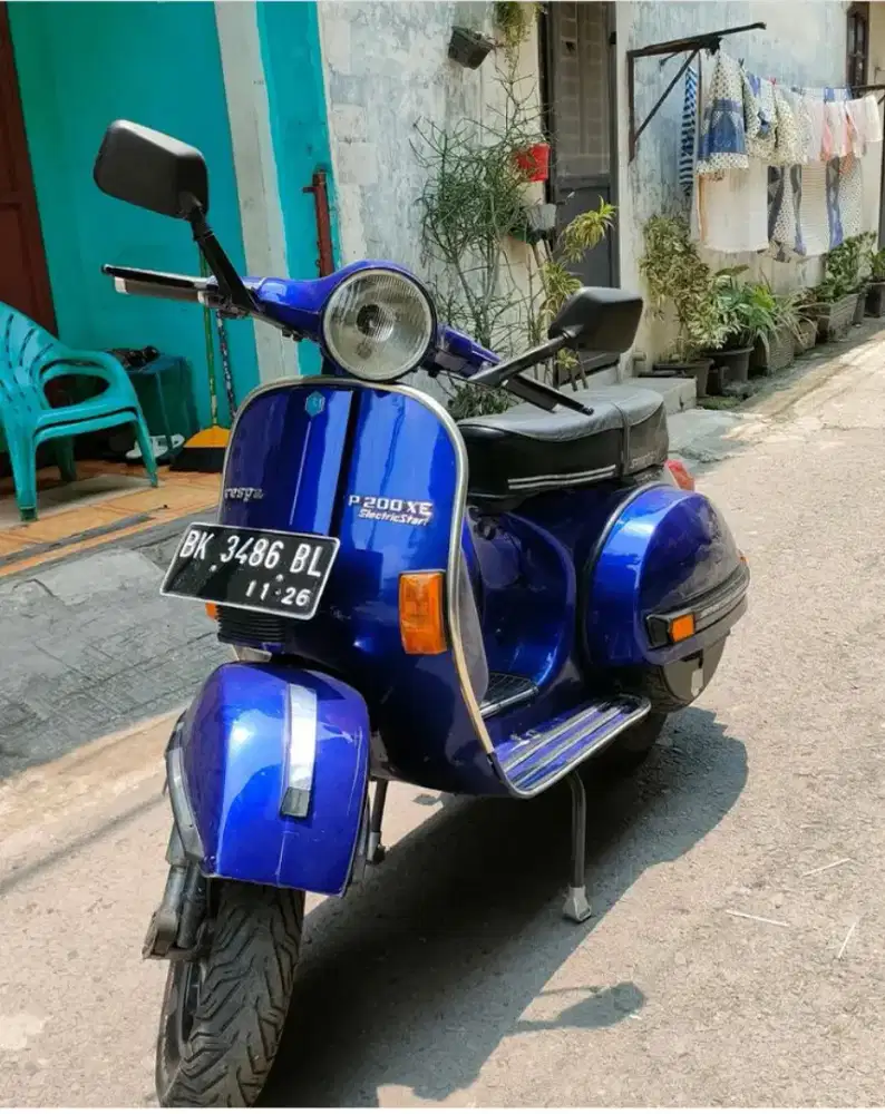 Vespa spartan 200cc electricstart starter 200xe