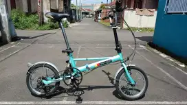 Sepeda lipat seli antique antik
