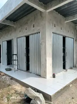 Folding get dan rolling door