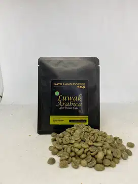 Kopi Green Bean Luwak liar1000 gr