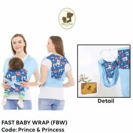 FAST BABY WRAP MERE ET MOI BABY WRAP INSTAN QUICK WRAP GENDONGAN BAYI