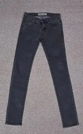 Celana Jeans Skinny (Pensil) Hitam Abu2