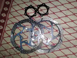 Rotor TRP 140mm Sepasang + Adaptor untuk Center Lock