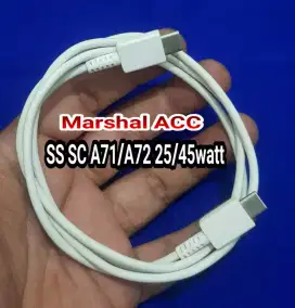 Kabel data ORI Bekas copotan Samsung a52s/72 C to C 25 watt