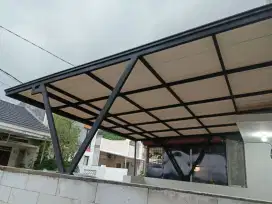 kanopi atap aldero, kanopi carport murah #490