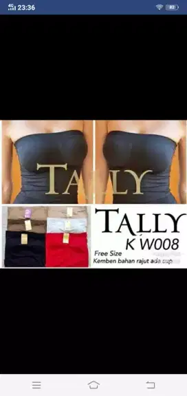 Tenktop  Bra Merk Tally